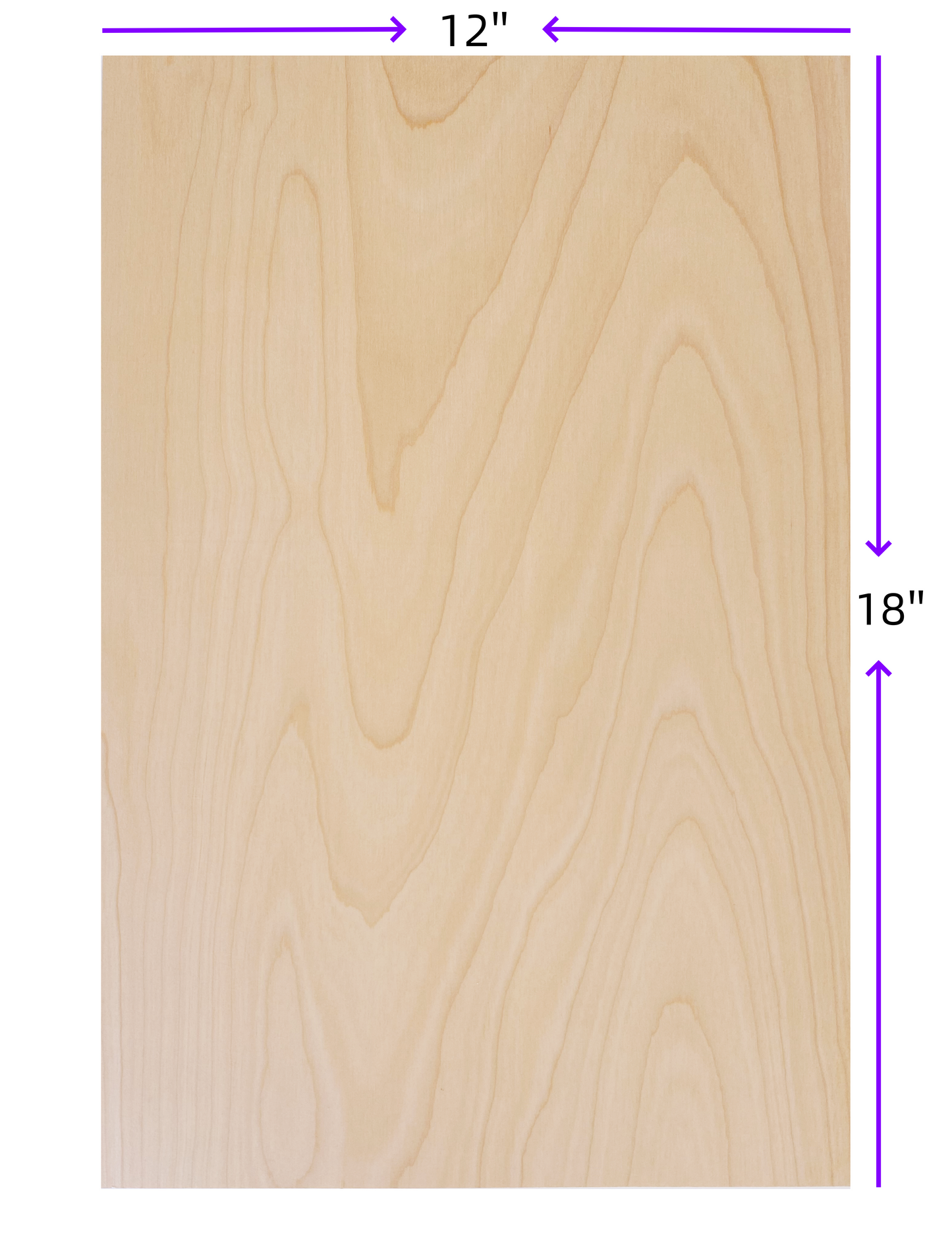 1/8" 12" x 18"Baltic Birch Plywood Sheets By TOMATO.WED